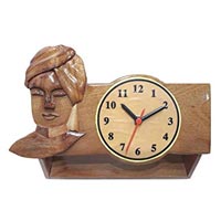 Wooden Table Clock