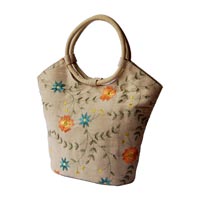Embroidered Jute Bags