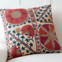 Embroidered Pillow Covers