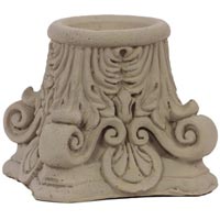 Carved Candle Holder