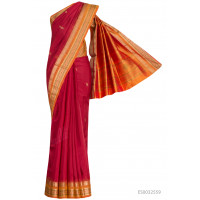 Zari Border Saree