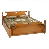 Wooden Double Bed