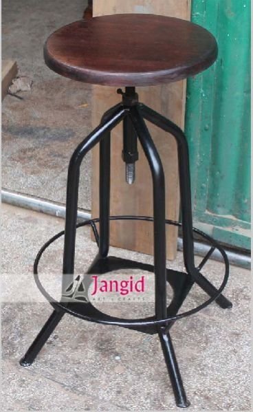 INDIAN METAL BAR STOOL