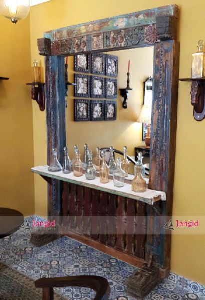 INDIAN WOODEN DRESSING TABLE