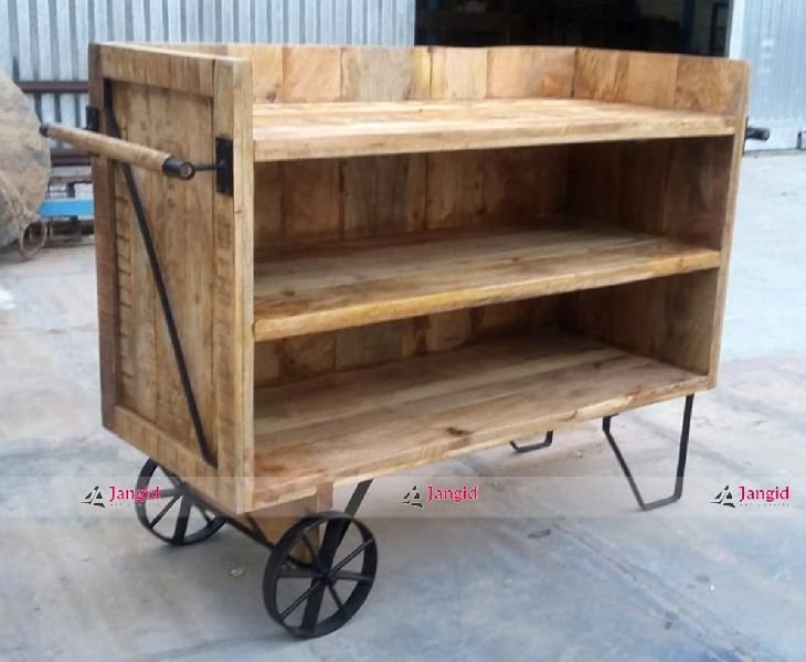 INDUSTRIAL IRON BAR CABINET