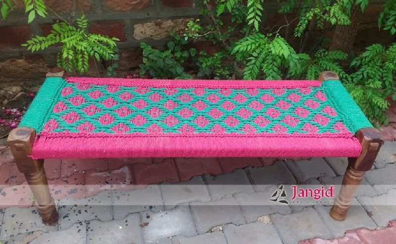 WOODEN COLORFUL TRADITIONAL CHINDI BED