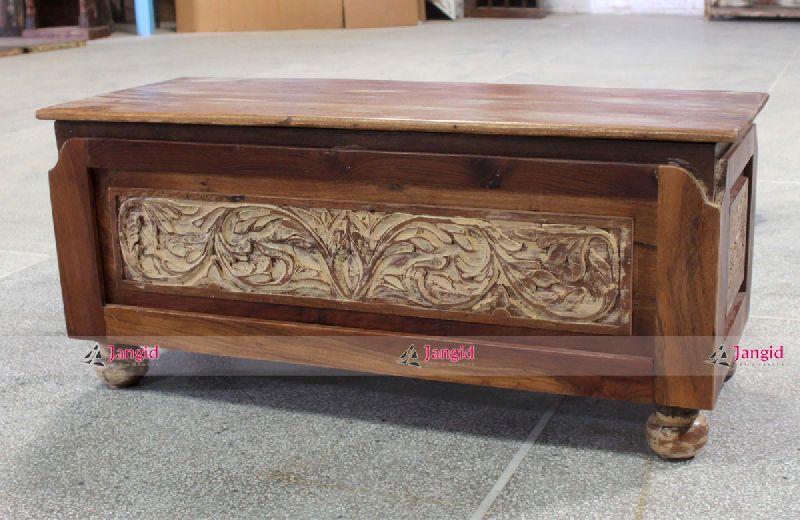 Wooden Hand Carved Box
