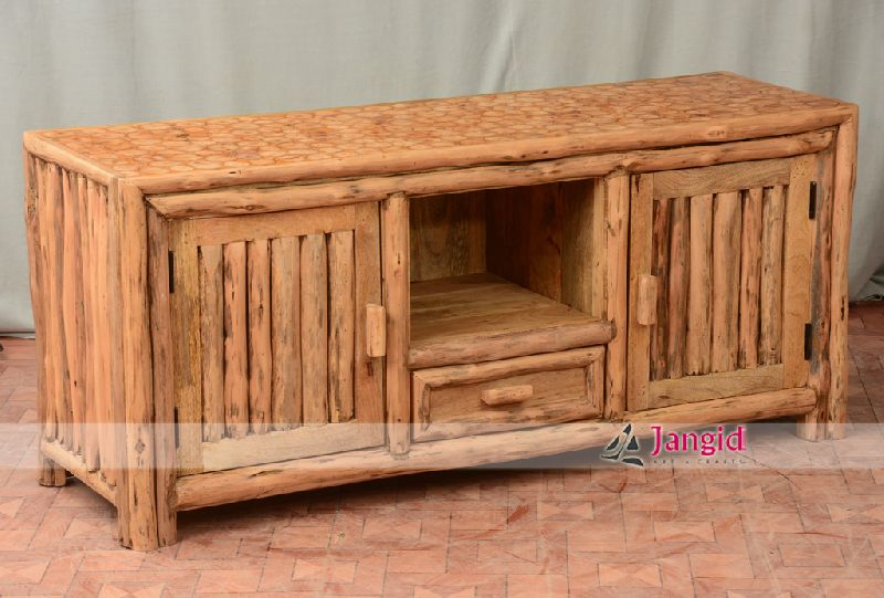 WOODEN TV CABINET