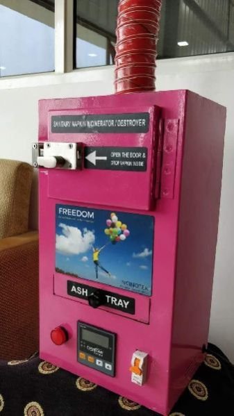 Fully Automatic Sanitary Napkin Incinerator 03