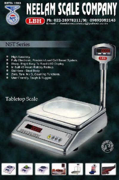 Table Top Weighing Scale 03