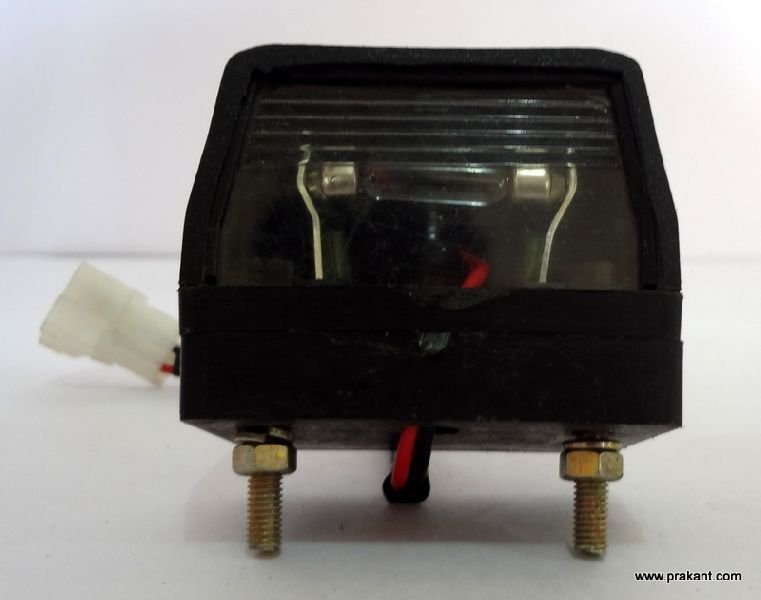 Number Plate Lamp 02