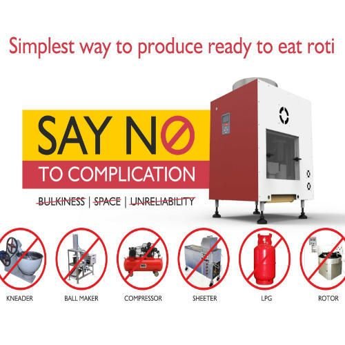 Fully Automatic Chapati Machine 03