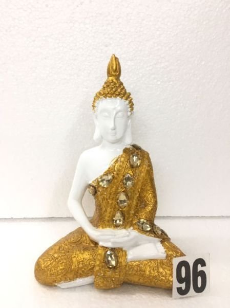 8 x 5 inch Resin Buddha Statue