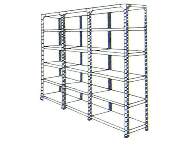 Mild Steel Powder Coated Slotted Angle Rack 07