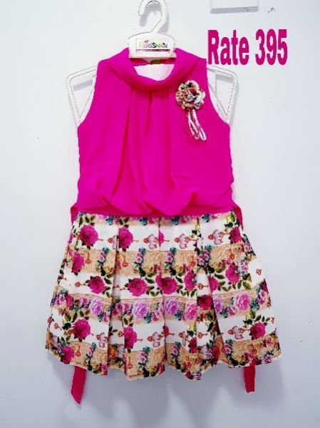 Baby Girl Pink Frock 04