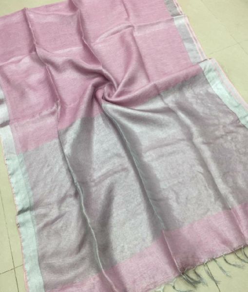 Tissue Linen Saree 06