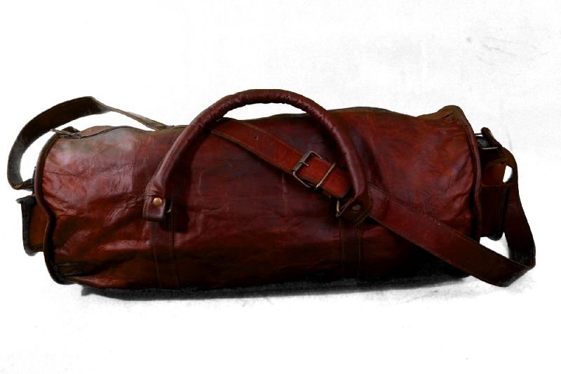 Leather Duffel Bag 02