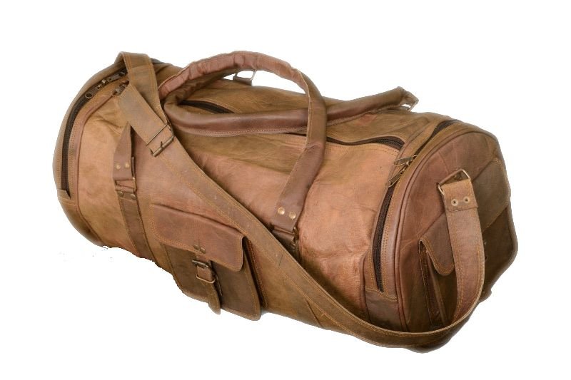 Leather Duffel Bag 04