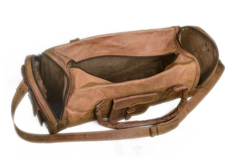 Leather Duffel Bag 05