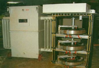 Radiotone 150 Amp 3 Phase Oil Cooled Variable Autotransformer