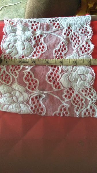 Lycra Net Fabric Lace 12