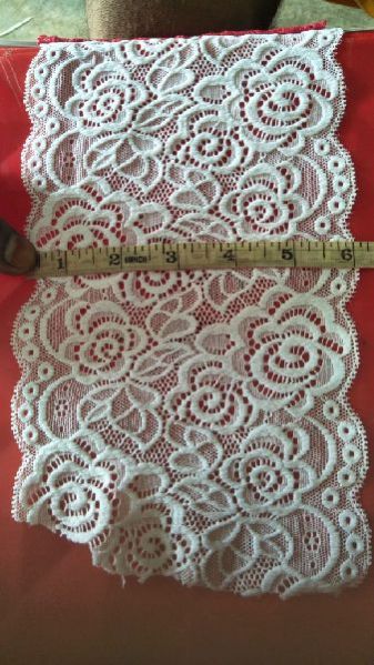 Lycra Net Fabric Lace 18