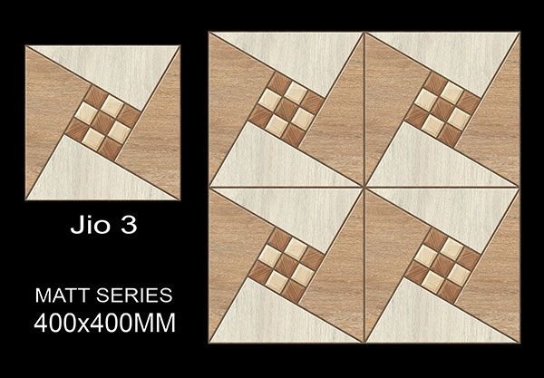 Jio Matt Series  - 40x40 cm Ceramic Floor Tiles