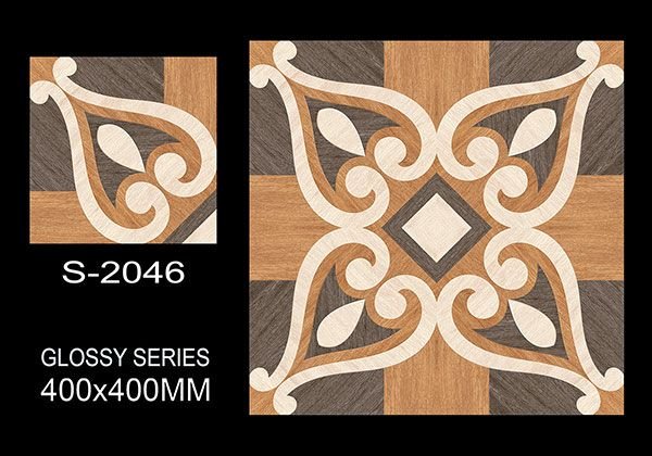 S-2046- 40x40 cm Ceramic Floor Tiles
