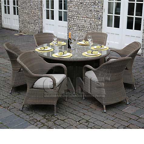 Cane Dining Sets 12