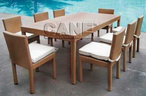 Cane Dining Sets 13