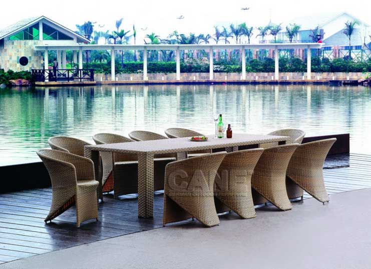 Cane Dining Sets 16