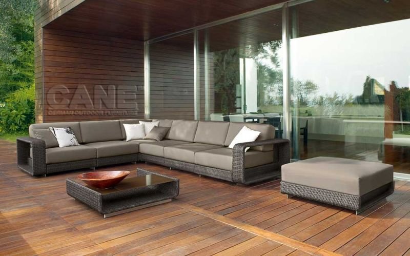 Cane Sofa Set 08