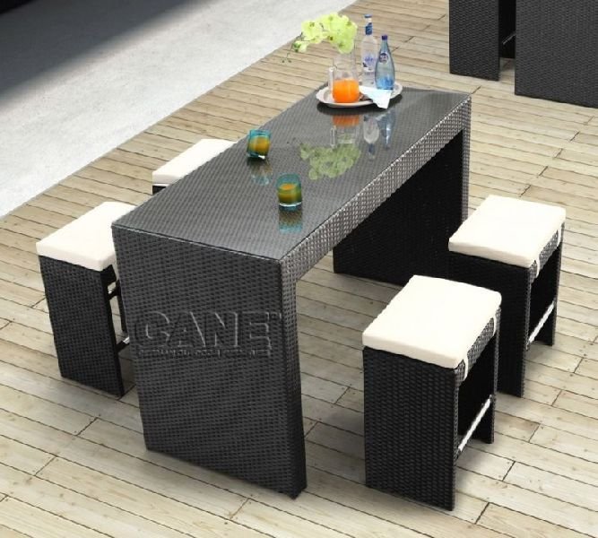 Cane Outdoor Bar Furniture 03