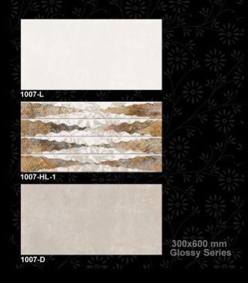 1007-D 300x600 mm Glossy Tiles
