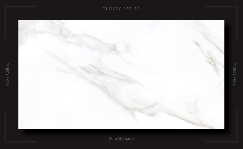 Aura Statutario 600x1200 mm Tiles600x1200 mm PGVT Tiles