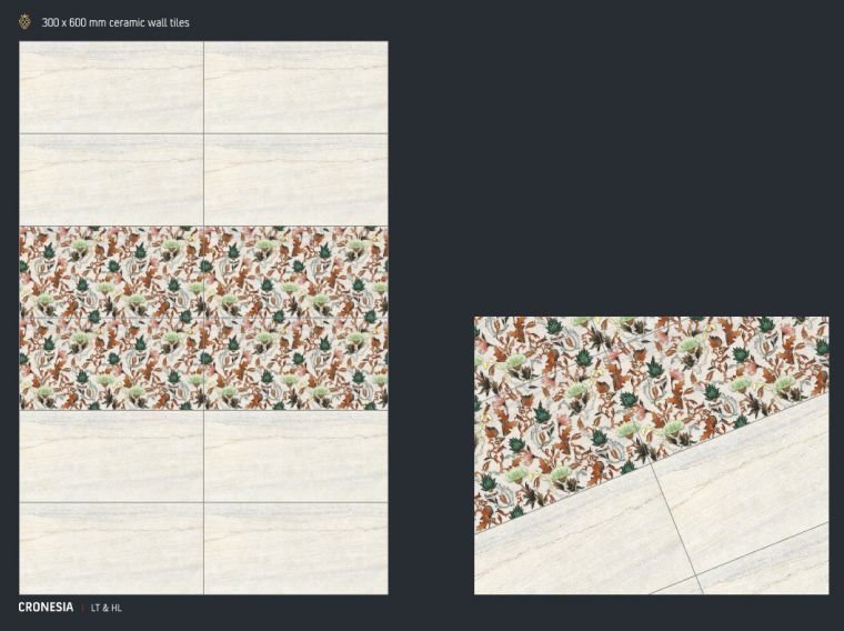 Cronesia 300x600 mm Royal Burry Tiles
