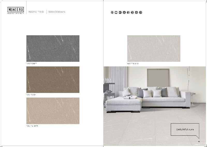 Delightful Aura 600x1200 mm Rustic & Special Effect Tiles