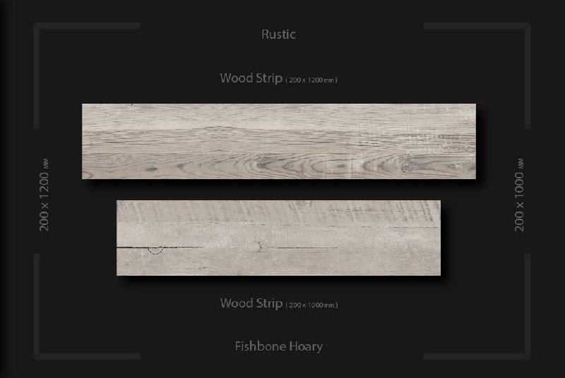 Fishbone Hoary 196x1200 mm Tiles