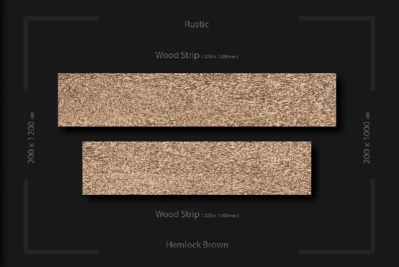 Hemlock Brown 196x1200 mm Tiles