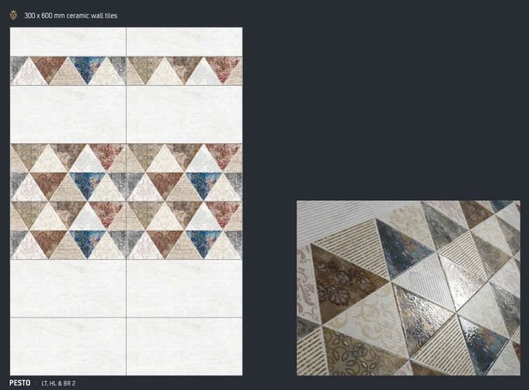 Pesto 300x600 mm Royal Burry Tiles