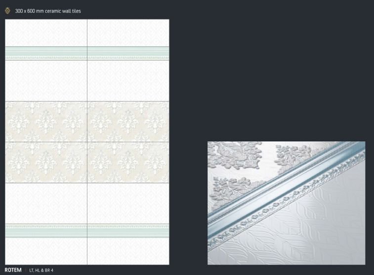 Rotem 300x600 mm Royal Burry Tiles