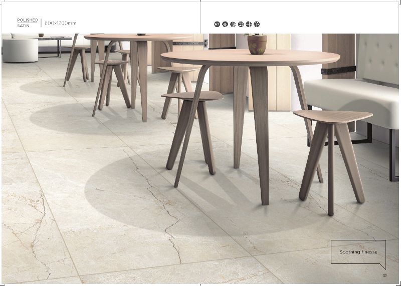 Soothing Finness 600x1200 mm Polished & Satin Finish Tiles