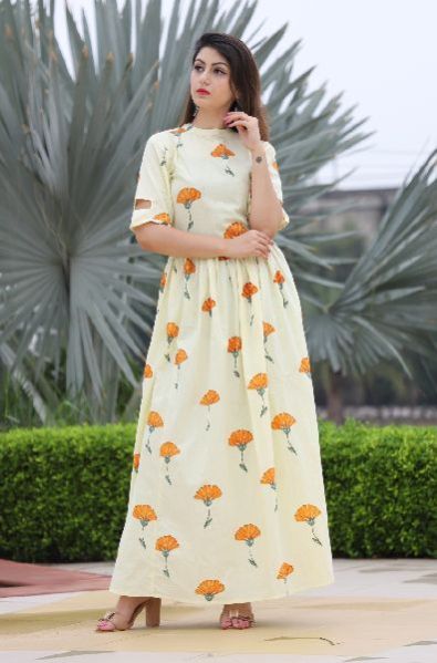 Designer Cotton Kurti 01