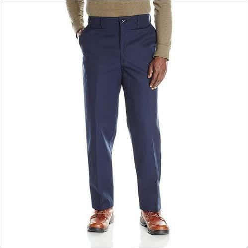 Mens Plain Cotton Trouser 01