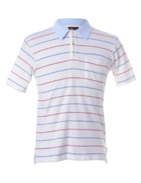Mens Striped Polo T-Shirts 01