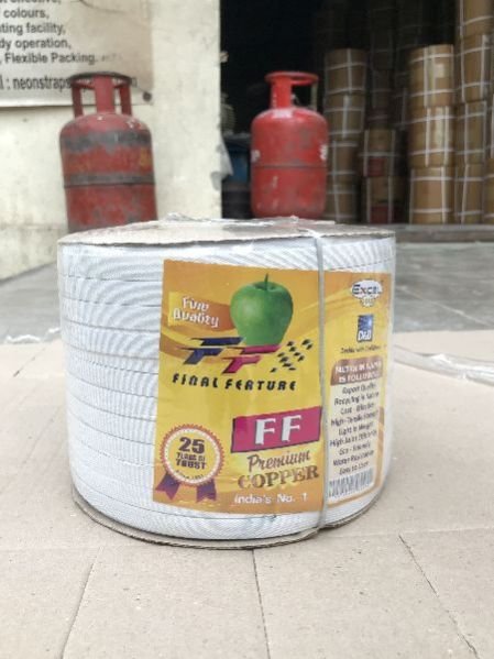 Polypropylene White Strapping Rolls 02