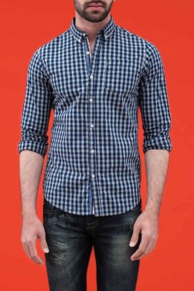 Mens Check Shirts 06