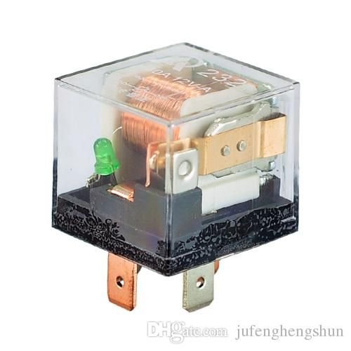Transparent 4 Pin Relay With LED