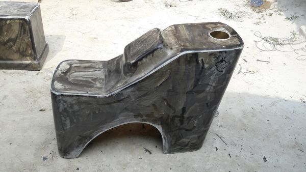 FRP Shampoo Chair 05