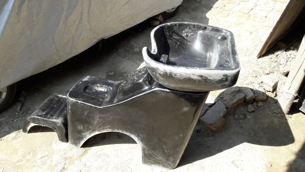FRP Shampoo Chair 08